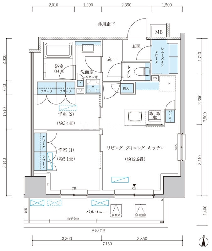 2LDK