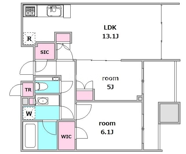 2LDK
