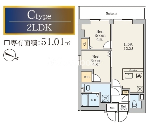 2LDK