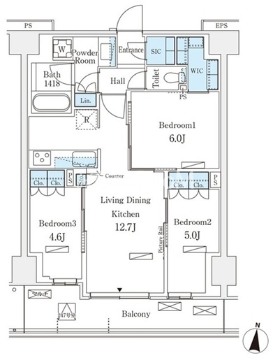 3LDK