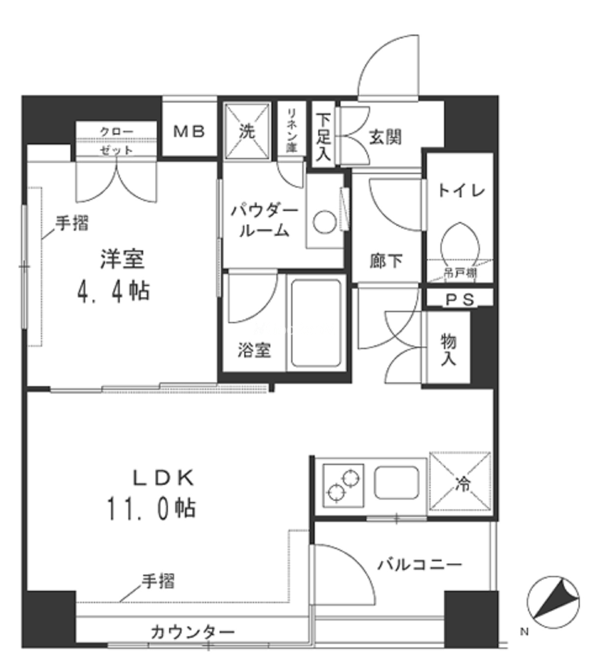 1LDK
