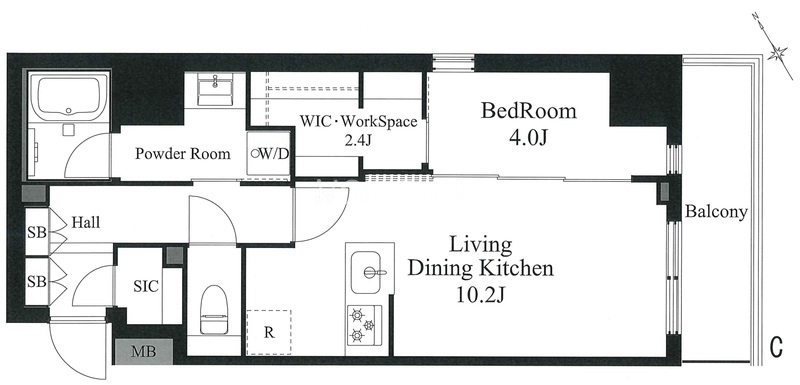 1LDK