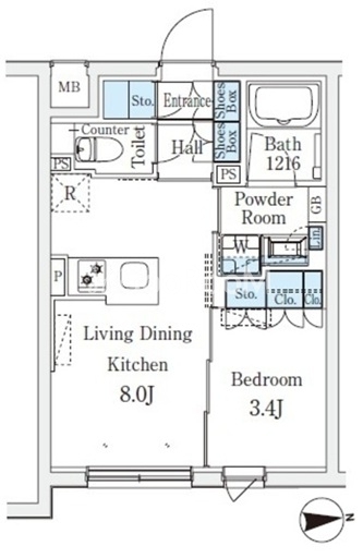 1LDK