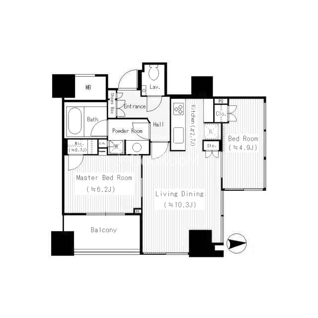 2LDK