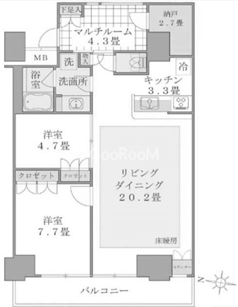 2SLDK