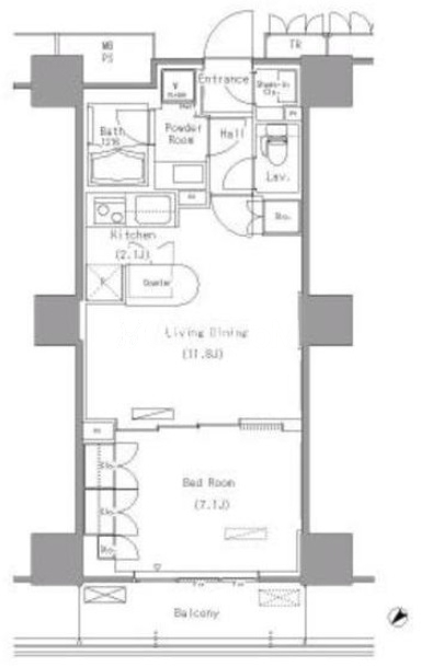1LDK