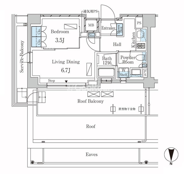 1LDK