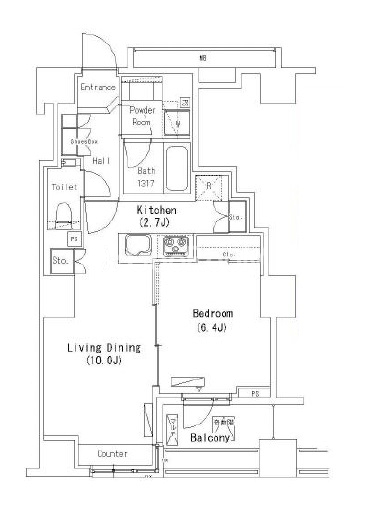1LDK