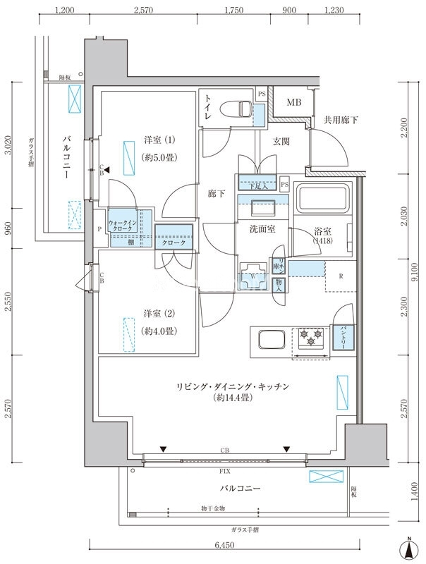 2LDK