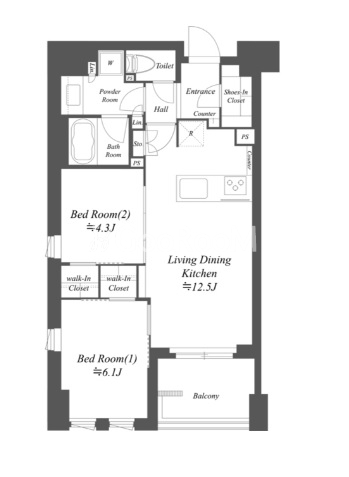 2LDK