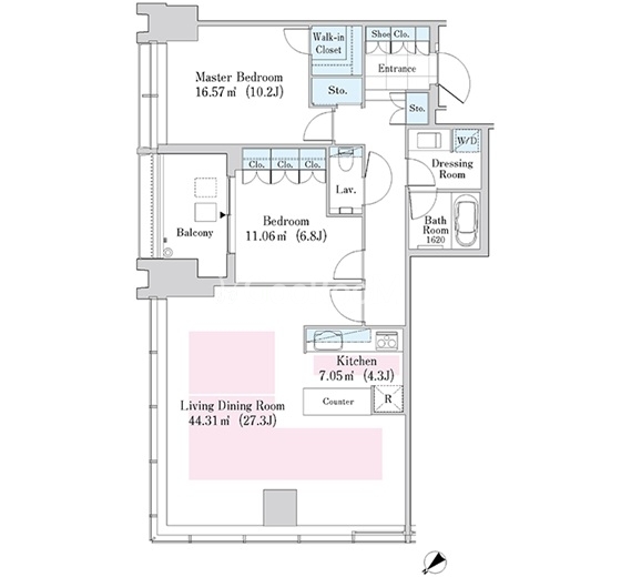 2LDK