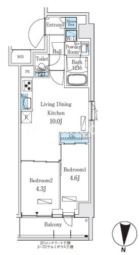 2LDK