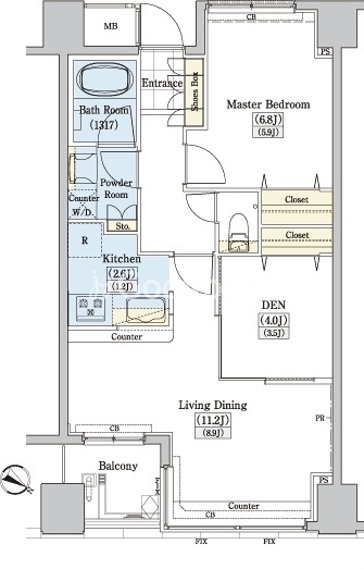 1SLDK