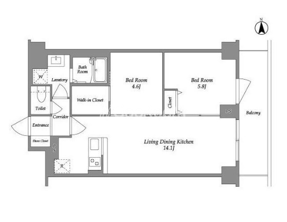 2LDK