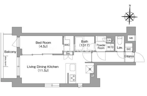 1LDK