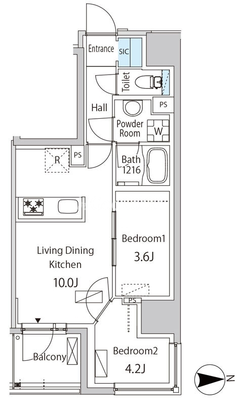 2LDK