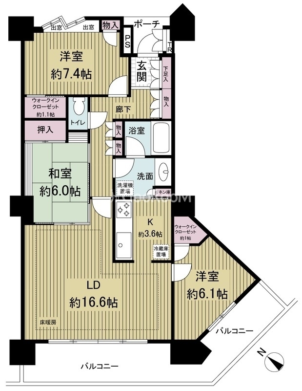 3LDK