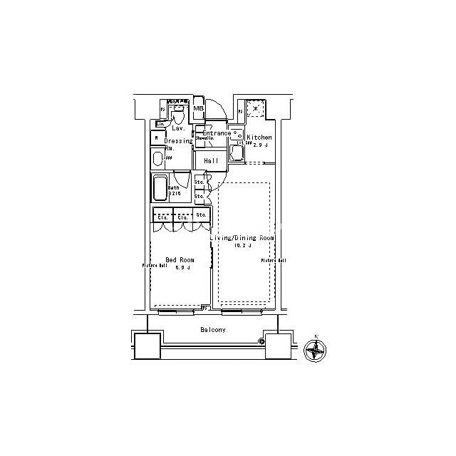 1LDK