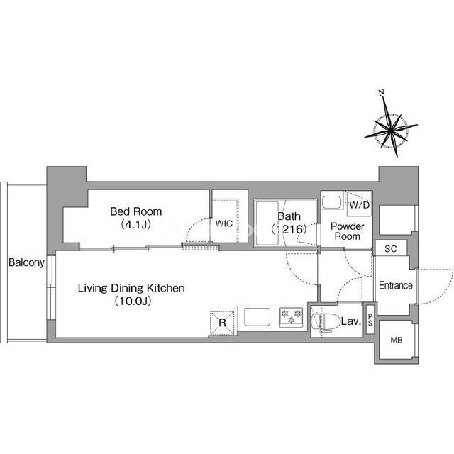 1LDK