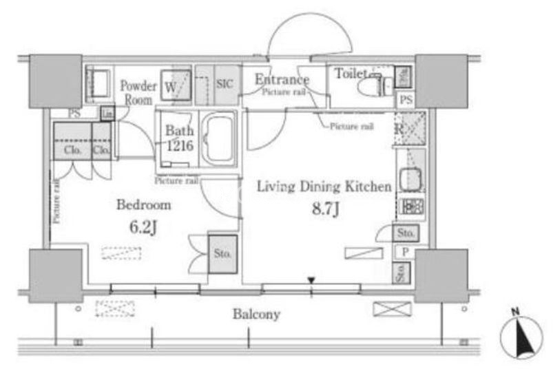 1LDK