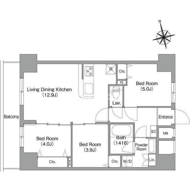 3LDK