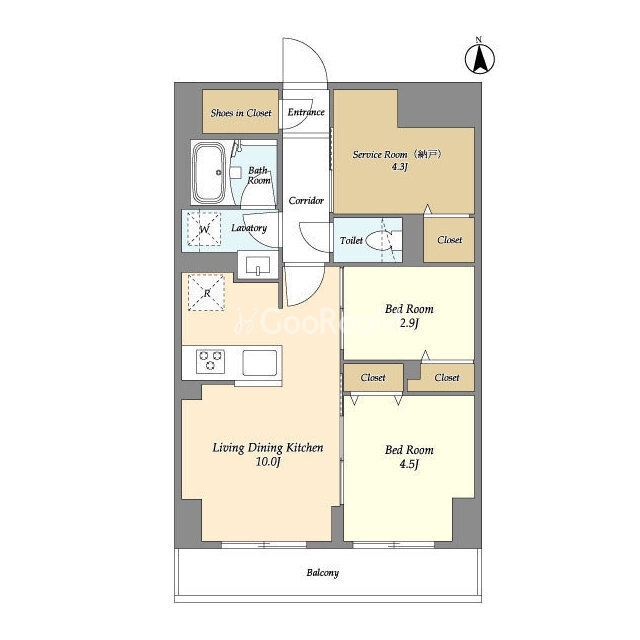 2SLDK