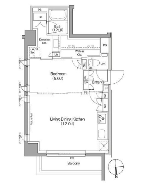1LDK