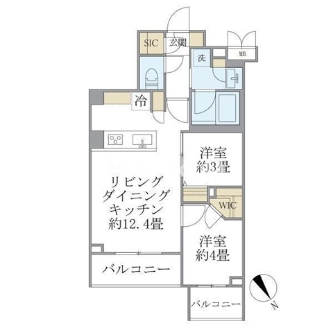 2LDK