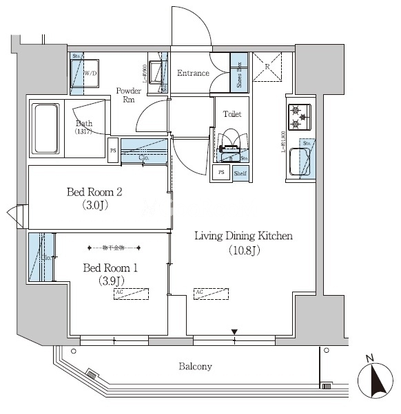 2LDK