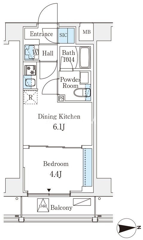 1DK