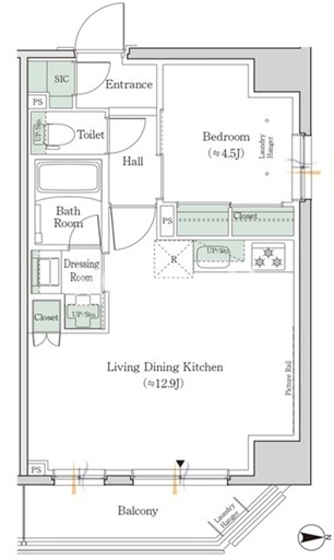 1LDK