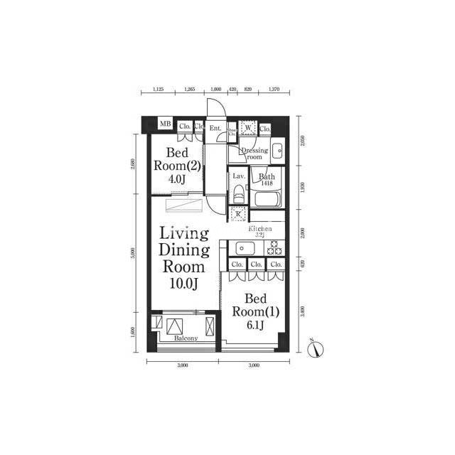 2LDK
