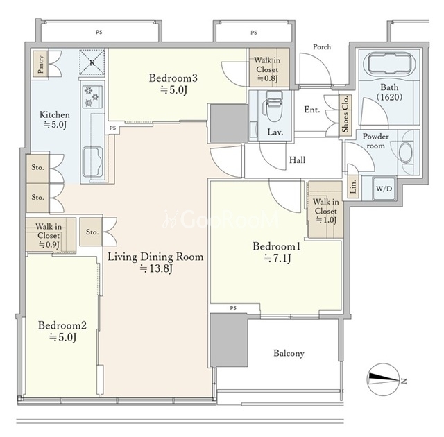 3LDK