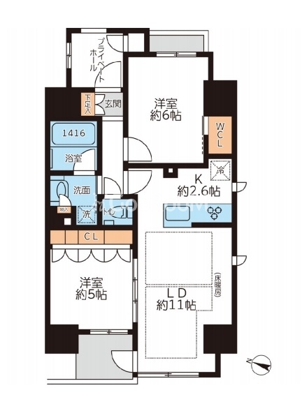 2LDK