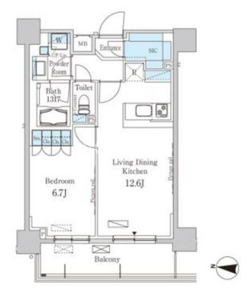 1LDK
