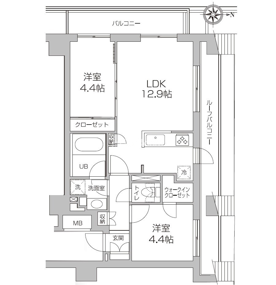 2LDK