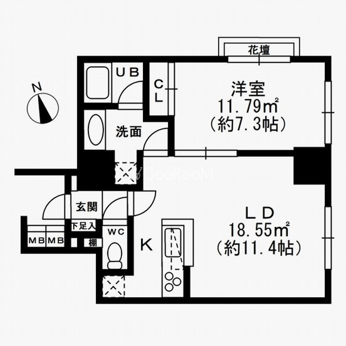 1LDK