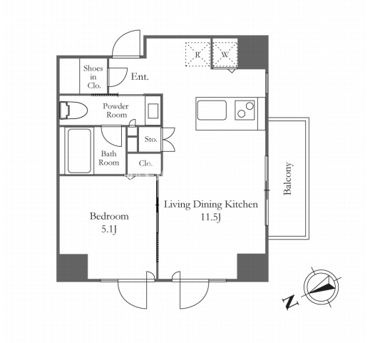 1LDK