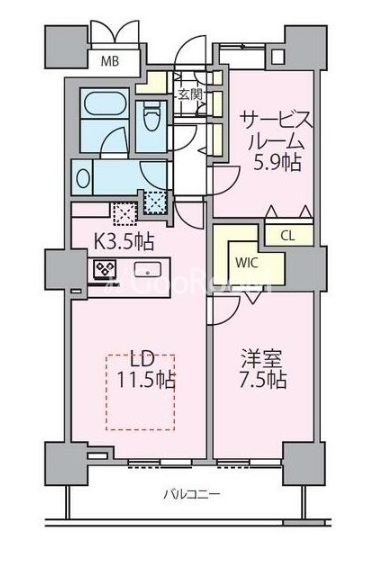 1SLDK