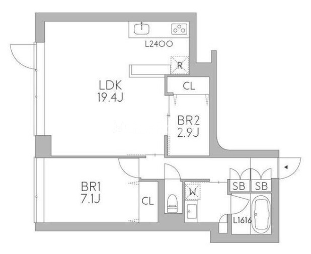 2LDK