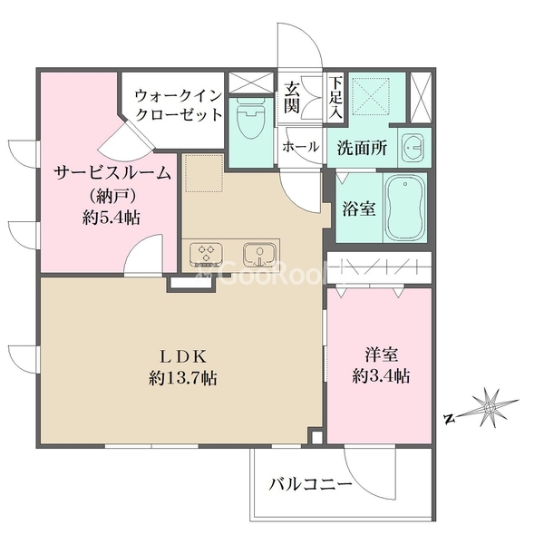 1SLDK