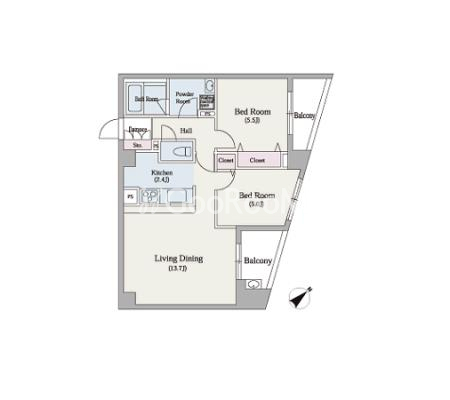 2LDK