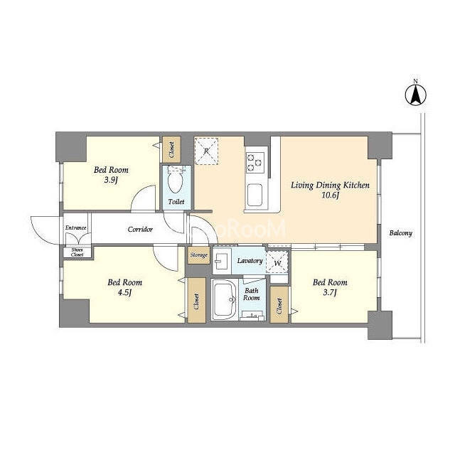 3LDK