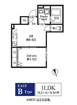 1LDK