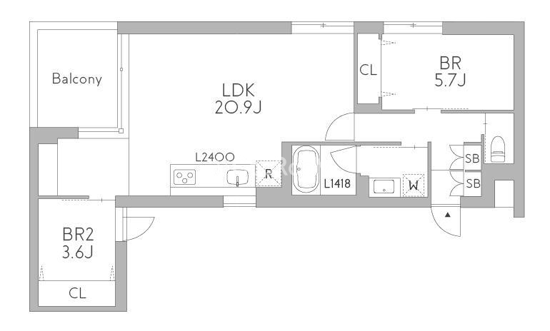 2LDK