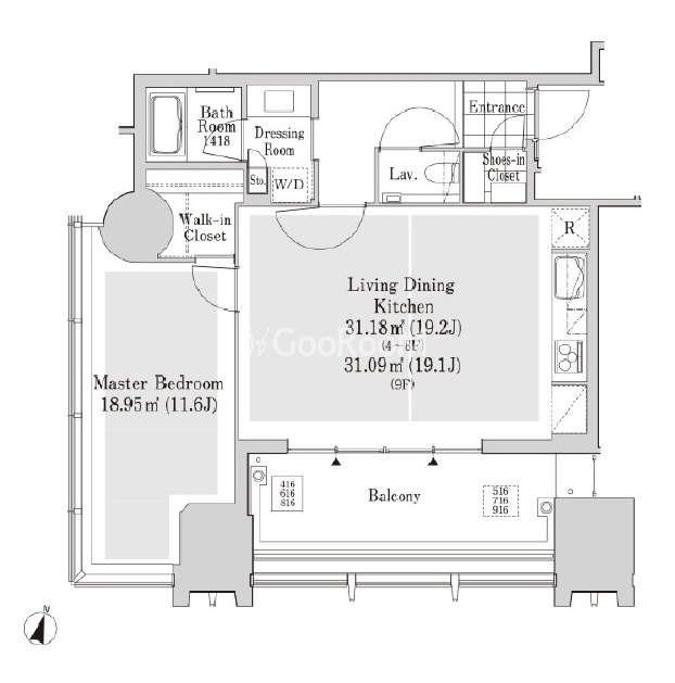 1LDK