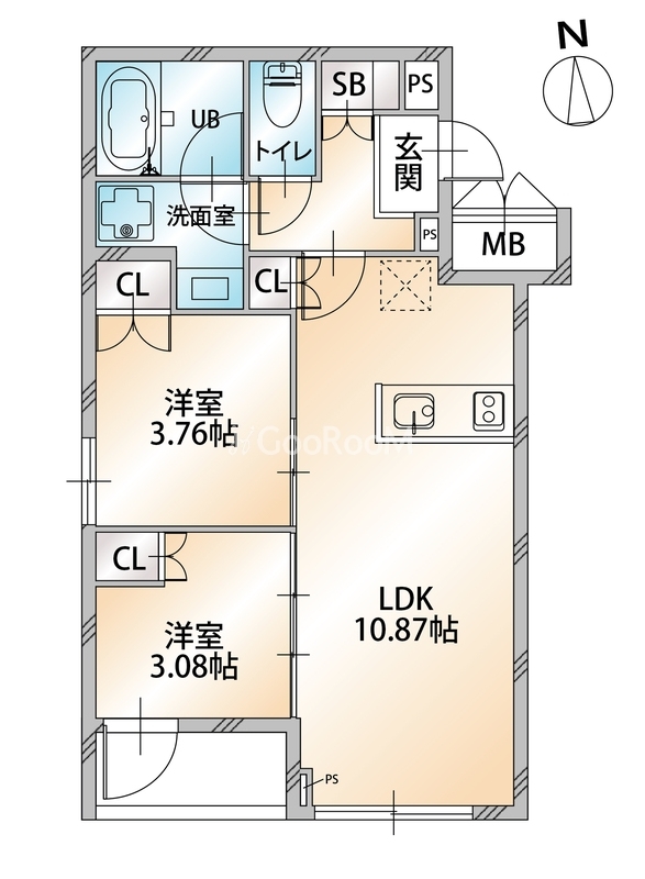2LDK