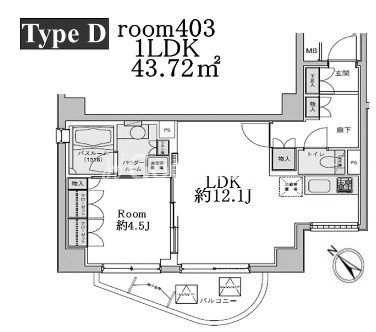 1LDK