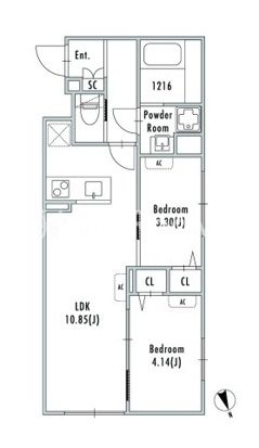 2LDK