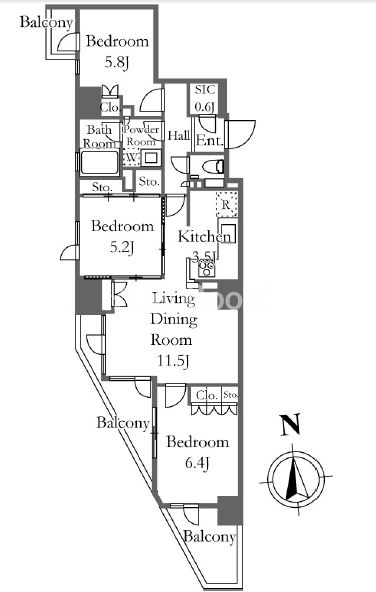 3LDK
